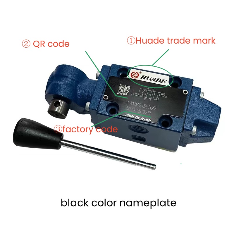 How to distinguish original and non-original Huade brand hydraulic valves