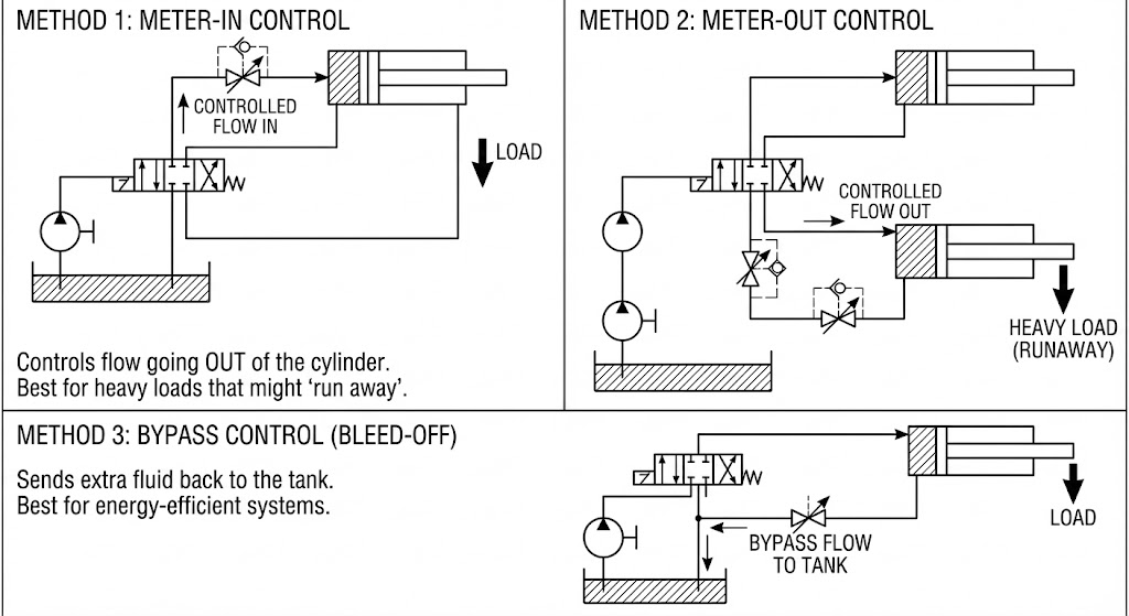 Flow Control Methods: Three Ways to Control Speed