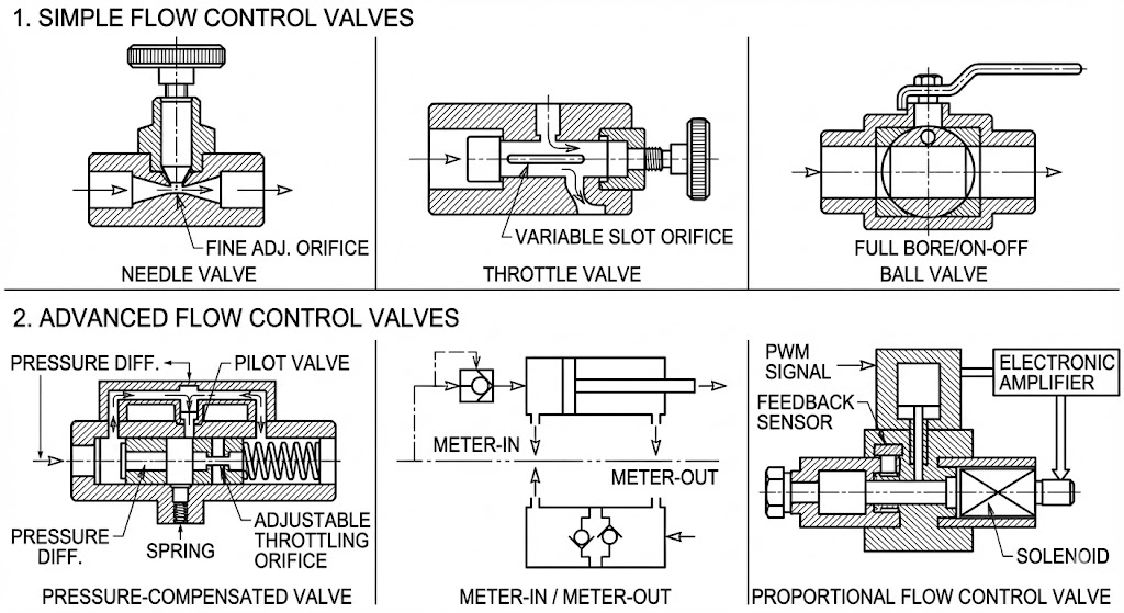 How Do Hydraulic Flow Control Valves Work