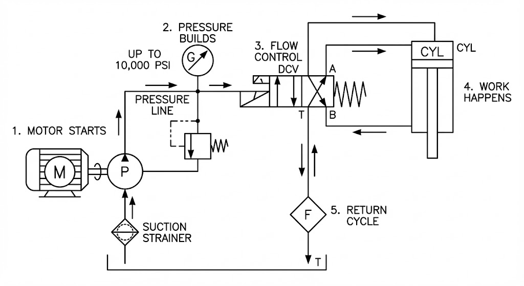 How Does a Hydraulic Station Work
