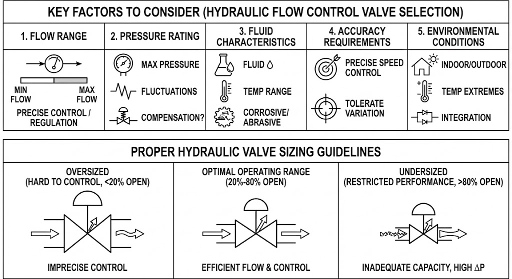 How to Choose the Right Hydraulic Flow Control Valve