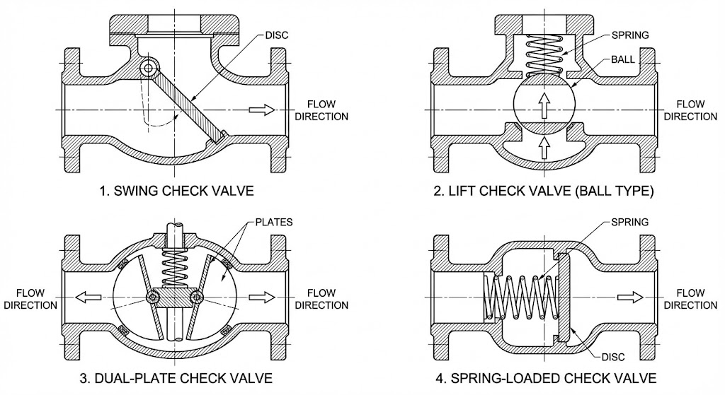 Types of Check Valves