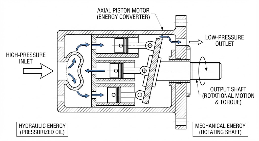 What Is a Hydraulic Axial Piston Motor