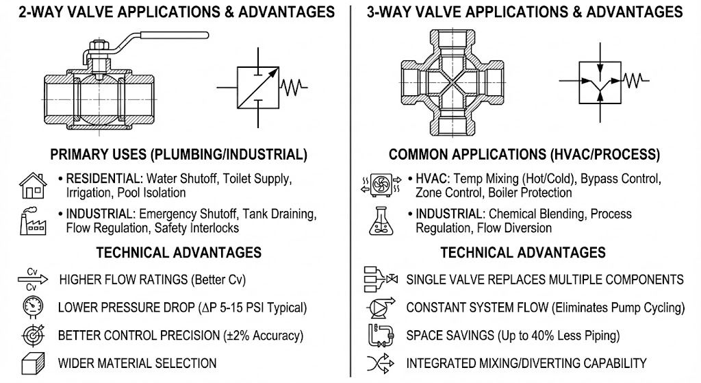 When to Choose Each Valve Type