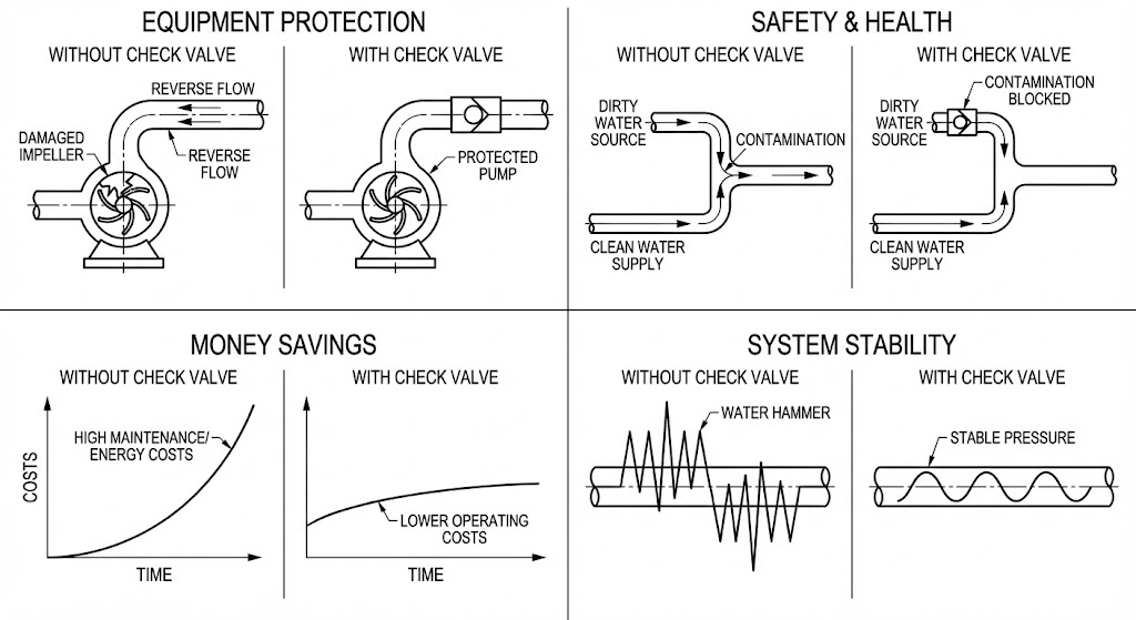 Why Are No Return Valves So Important