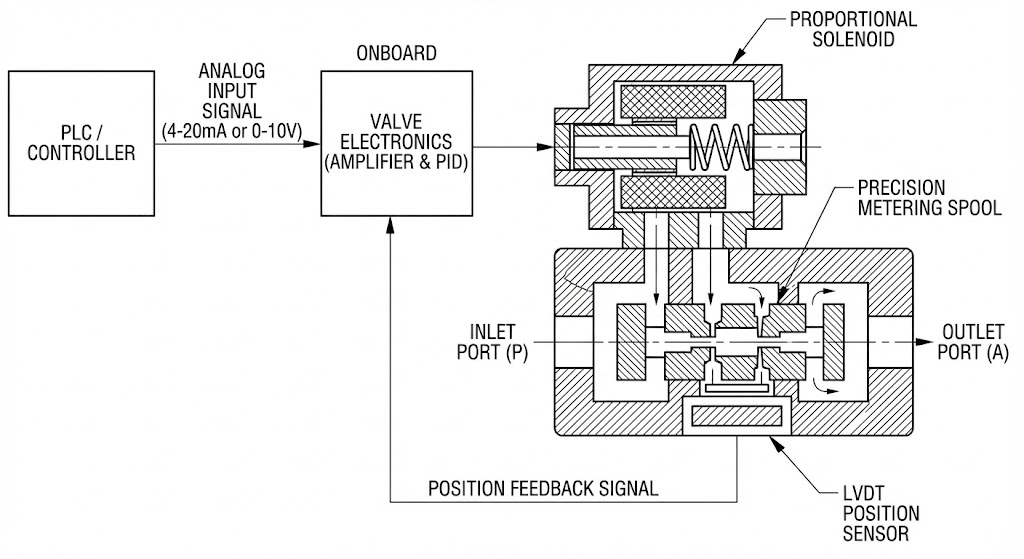 How Proportional Flow Valves Work