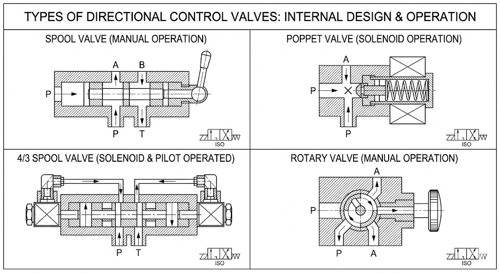 Types of Directional Control Valves