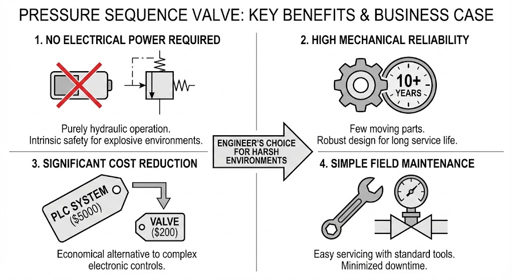 Why Your Machines Need Pressure Sequence Valves