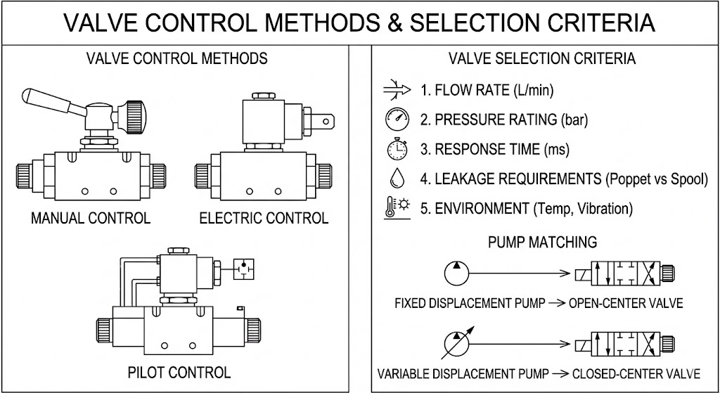 How Valves Are Controlled