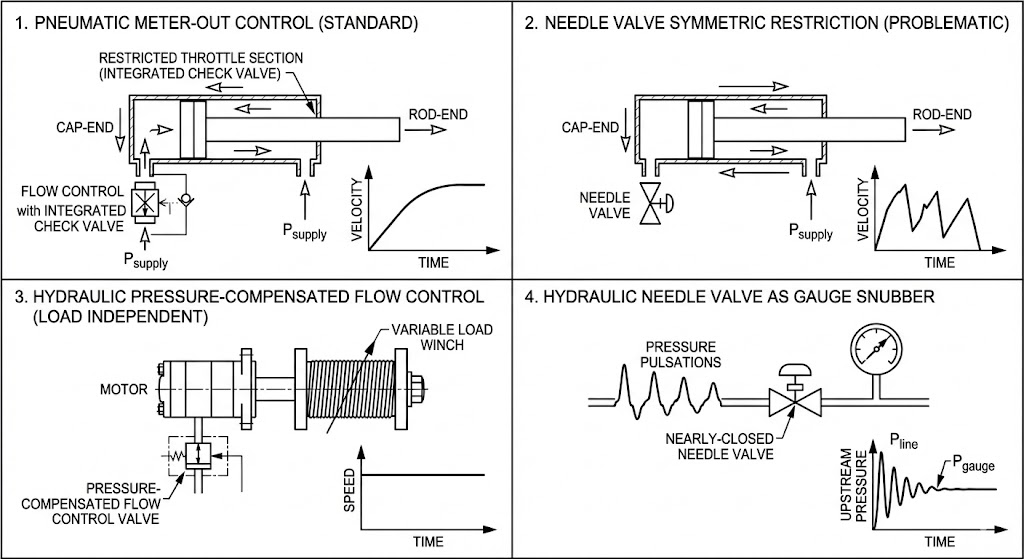Application Logic in Pneumatic Systems