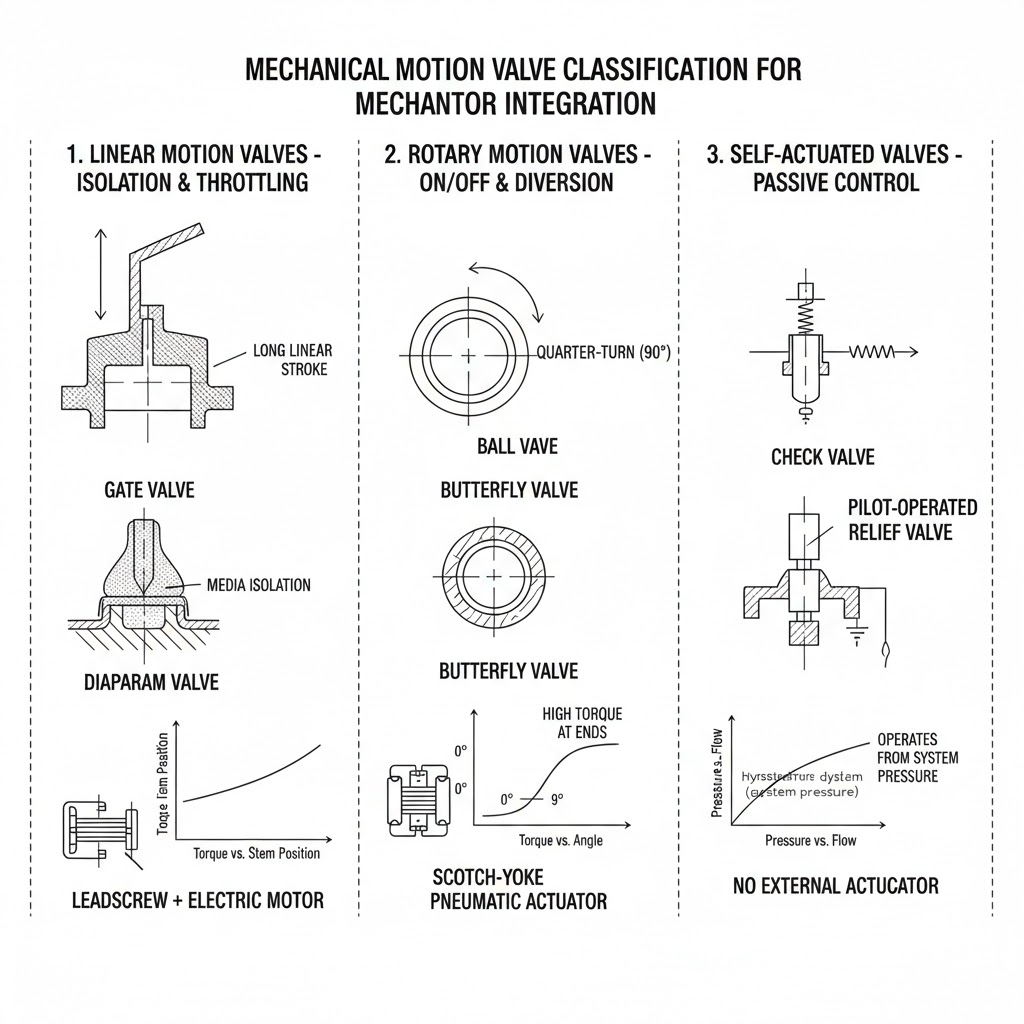 Framework Three: Mechanical Motion Classification for Actuator Integration