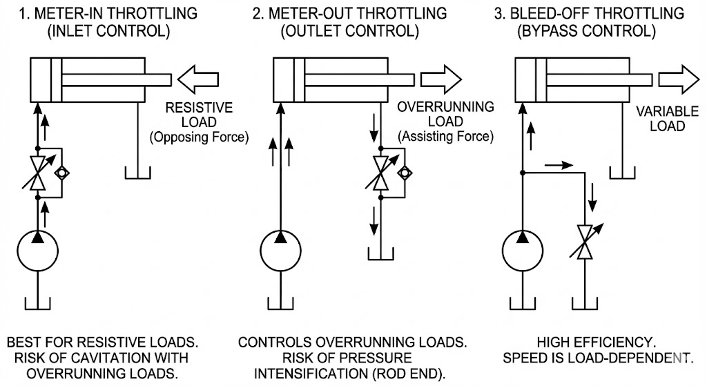 How Throttle Valves Control Flow in Hydraulic Systems