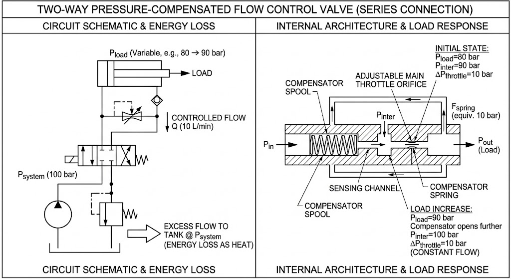 Two-Way Pressure Compensated Valves