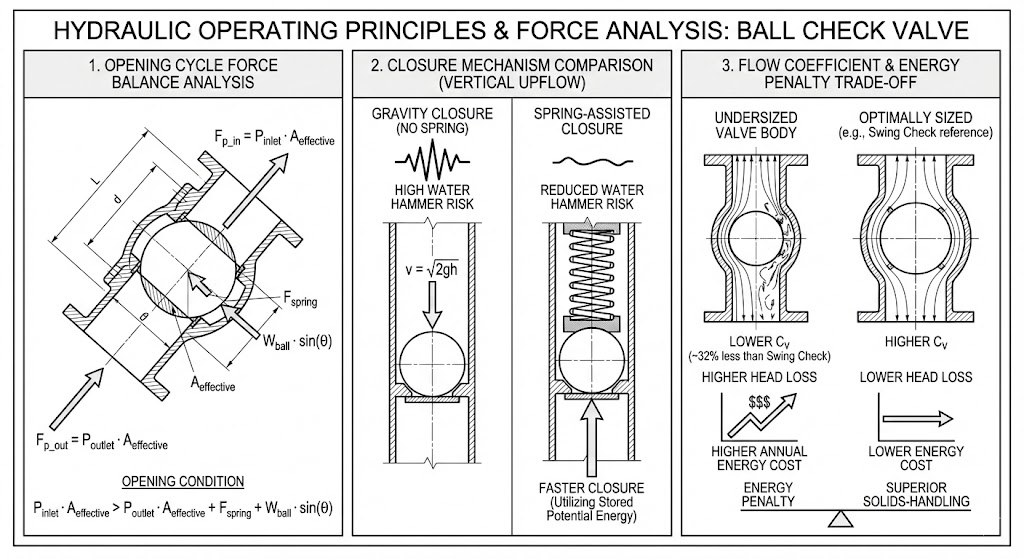 Hydraulic Operating Principles and Force Analysis