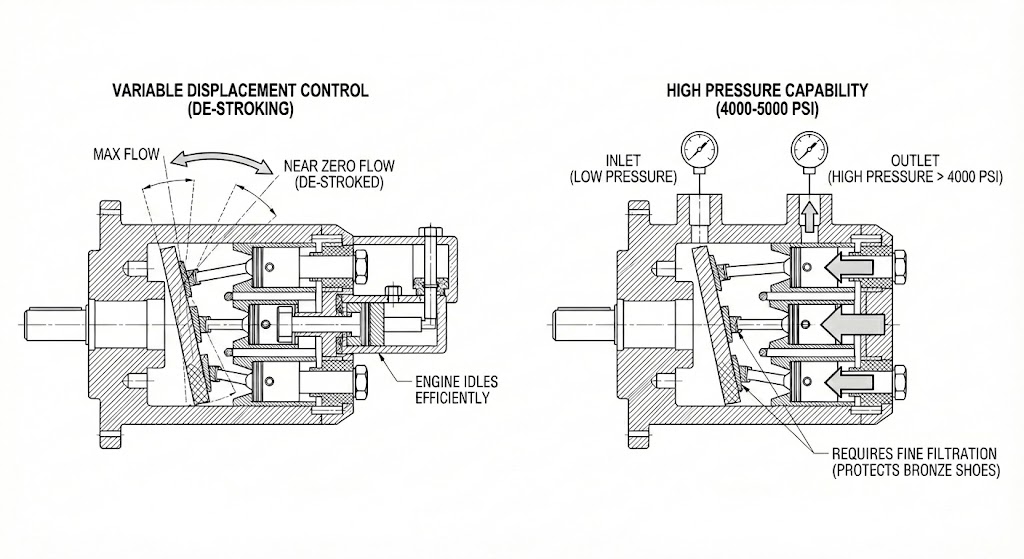 The "Excavator" Rule: When to Choose a Piston Pump