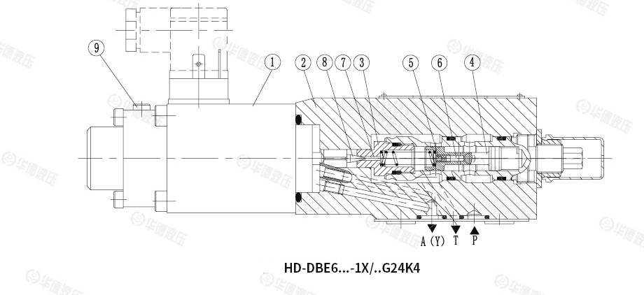 Proportional Pressure Relief Valve DBE-1X - Image 5